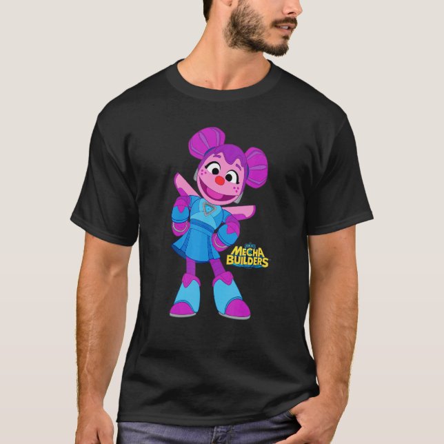 Sesame Street Abby Builder T Shirt (Framsida)