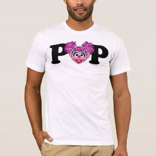 Sesame Street Abby Cadabby - Födelsedags Pop T-Shi T Shirt