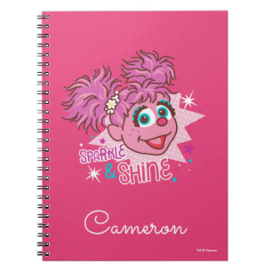 Sesame Street Abby Cadabby - Gnistra & Lysa Anteckningsbok