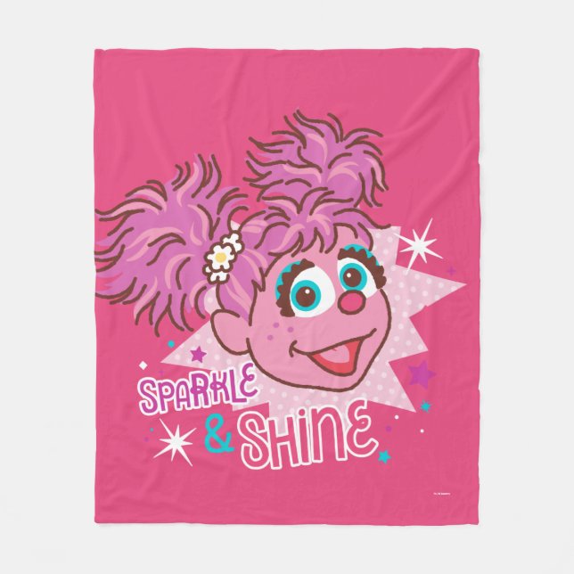 Sesame Street | Abby Cadabby - Gnistra & Shine Fleecefilt (Framsidan)