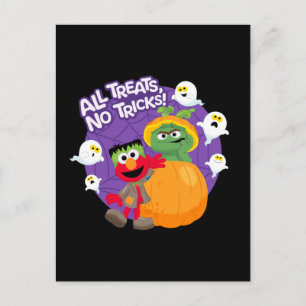 Sesame Street Alla tricks! Vykort