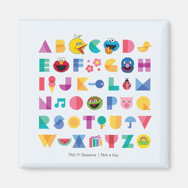 Sesame Street Alphabet Magnet (Framsidan)