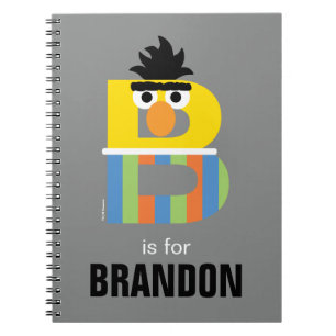 Sesame Street   B är för Bert Anteckningsbok