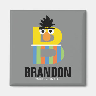 Sesame Street B är för Bert Magnet