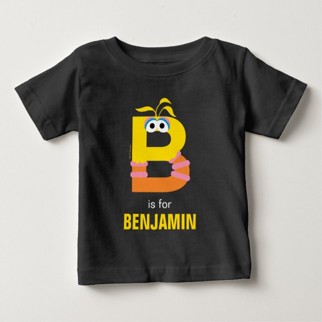 Sesame Street | B är för Big Bird T Shirt (Framsida)