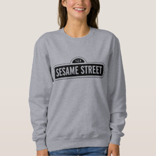 Sesame Street   B&W-Logotyp T Shirt