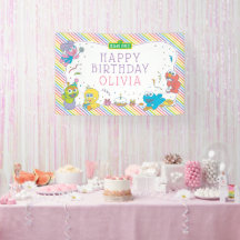 Sesame Street | Baby First Birthday Banner