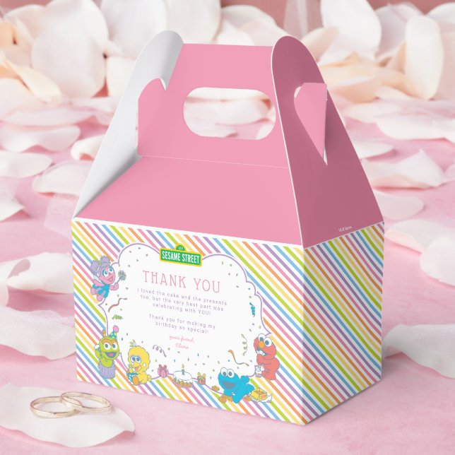 Sesame Street | Baby Första Birthday Presentaskar (Bröllop)