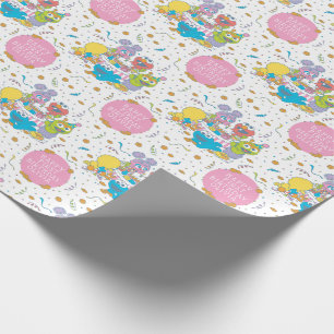 Sesame Street   Baby Första Birthday Presentpapper