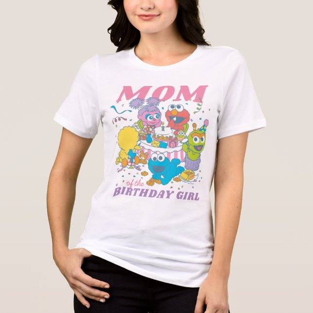 Sesame Street | Baby Första födelsedagen - Mamma T Shirt (Framsida)