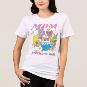 Sesame Street Barnets första födelsedag - Mamma T Shirt