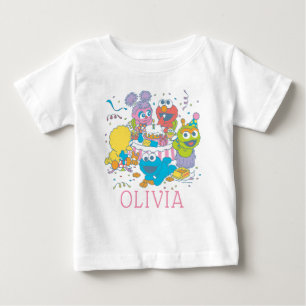 Sesame Street Barnets Första Födelsedag T Shirt