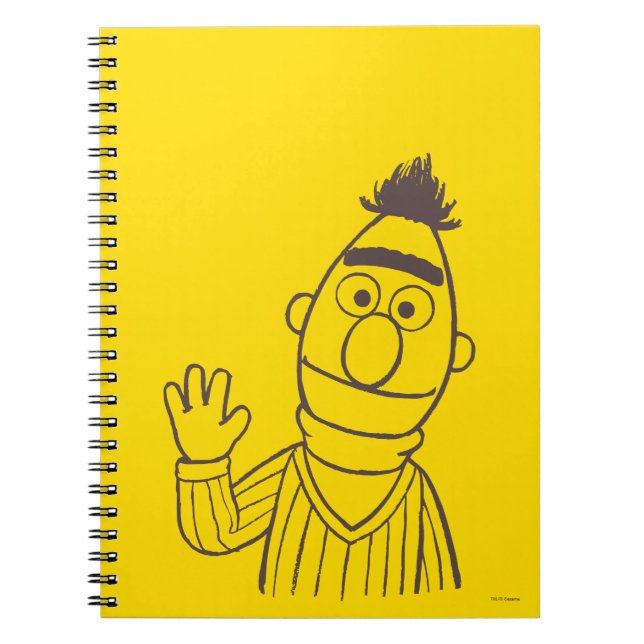 Sesame Street | Bert Bright Anteckningsbok (Framsidan)