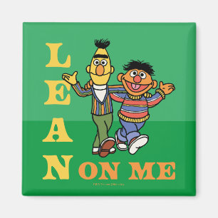 Sesame Street Bert & Ernie Lean på mig Magnet