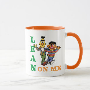 Sesame Street Bert & Ernie Lean på mig Mugg