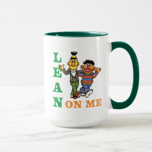 Sesame Street Bert & Ernie Lean på mig Mugg