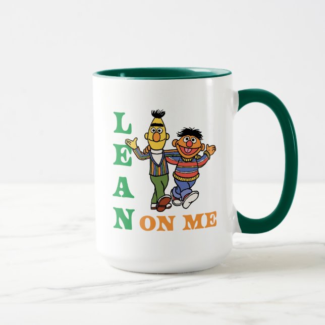 Sesame Street | Bert & Ernie Lean på mig Mugg (Höger)