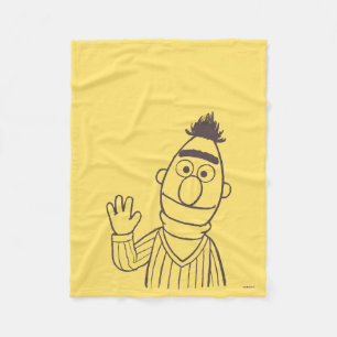 Sesame Street Bert Fleecefilt