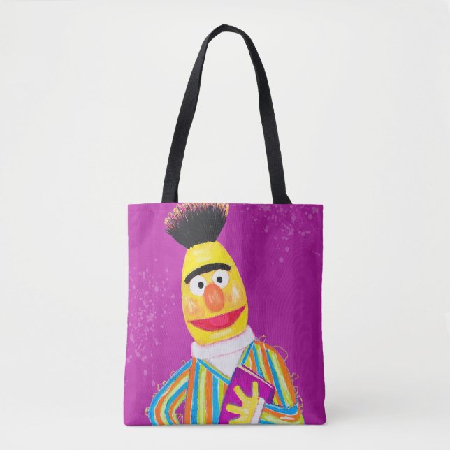 Sesame Street | Bert Holding Bok Tygkasse (Framsida)