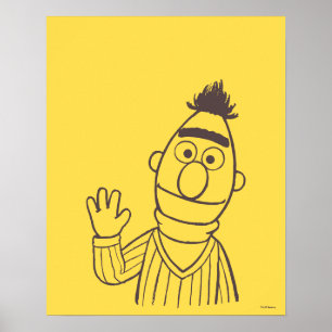 Sesame Street   Bert Poster