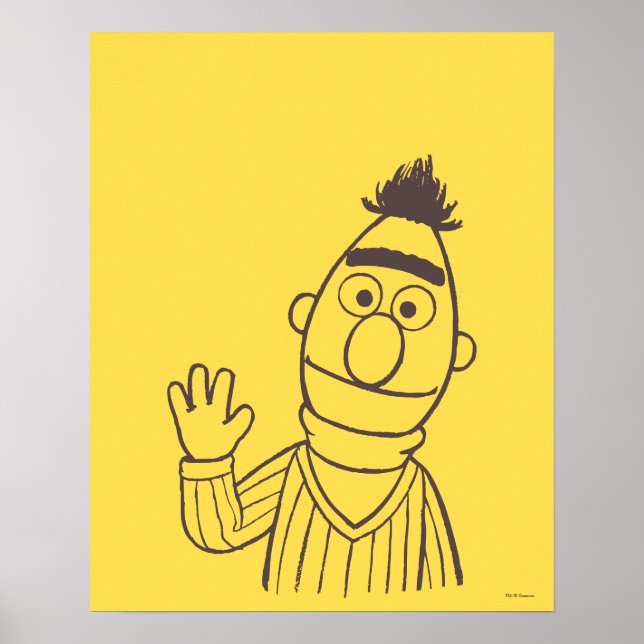 Sesame Street | Bert Poster (Framsidan)