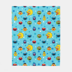 Sesame Street   Best Friends Star Mönster Fleecefilt