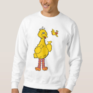 Sesame Street Big Bird & Little Bird Lång Ärmad Tröja