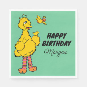 Sesame Street   Big Bird & Little Birthday Pappersservett