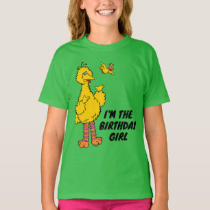 Sesame Street Big Bird & Little Birthday T Shirt