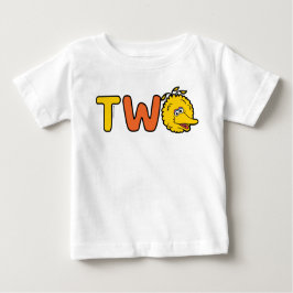 Sesame Street Big Bird Second Birthday T Shirt
