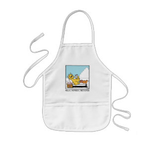 Sesame Street Big Bird - slappna av - Uppdatera Barnförkläde