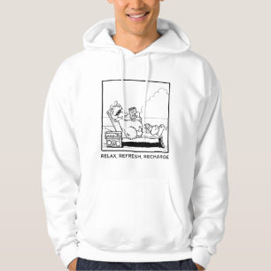 Sesame Street   Big Bird - slappna av - Uppdatera  Hoodie