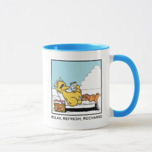 Sesame Street   Big Bird - slappna av - Uppdatera  Mugg