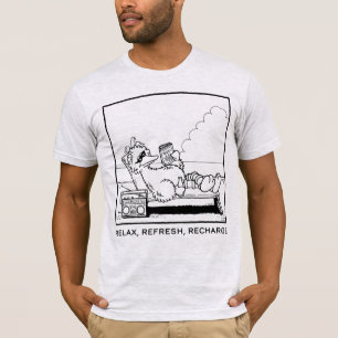Sesame Street   Big Bird - slappna av - Uppdatera  T Shirt