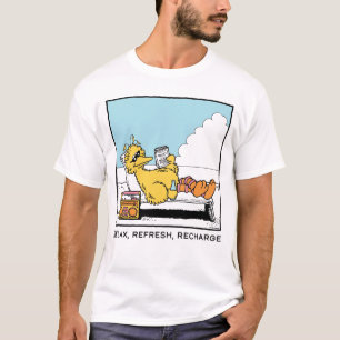 Sesame Street   Big Bird - slappna av - Uppdatera  T Shirt