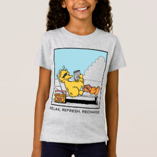 Sesame Street   Big Bird - slappna av - Uppdatera  T Shirt