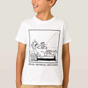 Sesame Street Big Bird - slappna av - Uppdatera T Shirt