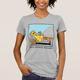 Sesame Street   Big Bird - slappna av - Uppdatera  T Shirt
