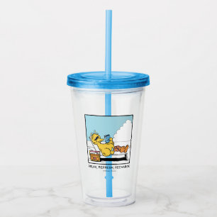 Sesame Street Big Bird - slappna av - Uppdatera Take Away Mugg