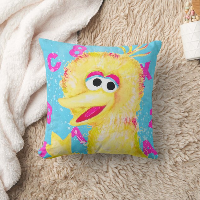 Sesame Street | Big Bird Wave Kudde (Filt)