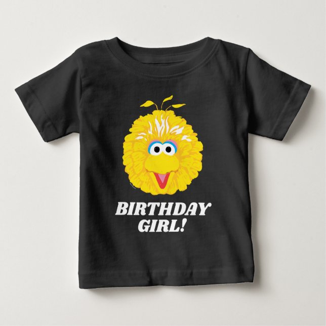 Sesame Street | Big Birthday Girl T Shirt (Framsida)