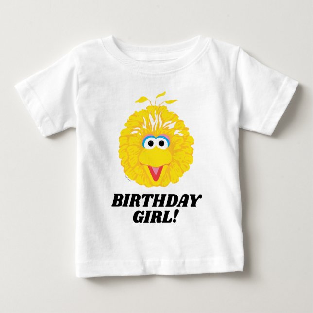 Sesame Street | Big Birthday Girl T Shirt (Framsida)