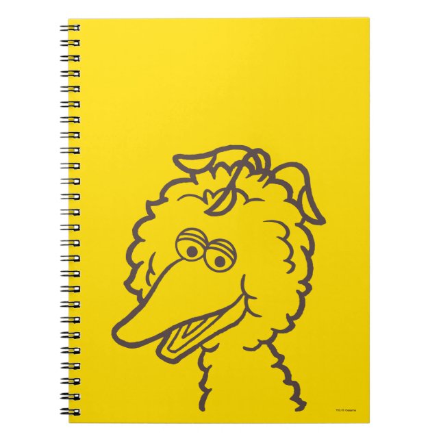 Sesame Street | Bird Bird Bright Anteckningsbok (Framsidan)