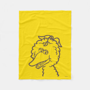 Sesame Street   Bird Bird Bright Fleecefilt