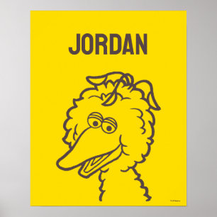 Sesame Street Bird Bird Bright Lägg till ditt Poster