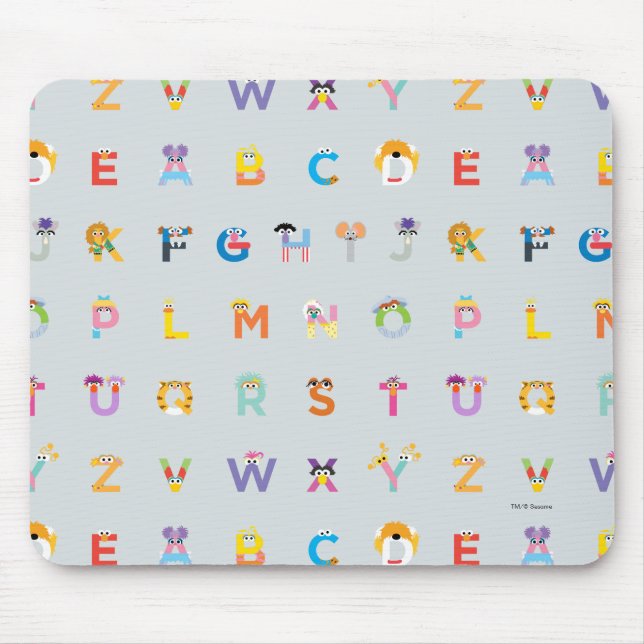 Sesame Street | Brev i Alfabet Musmatta (Framsidan)