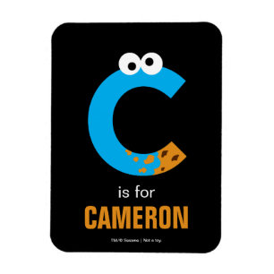 Sesame Street   C är för Cookie Monster Magnet