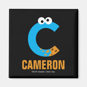 Sesame Street   C är för Cookie Monster Magnet