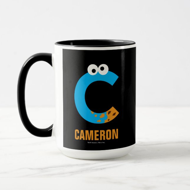 Sesame Street | C är för Cookie Monster Mugg (Vänster)