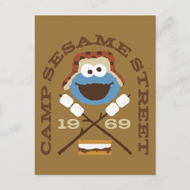 Sesame Street-camp 1969 Vykort (Framsida)